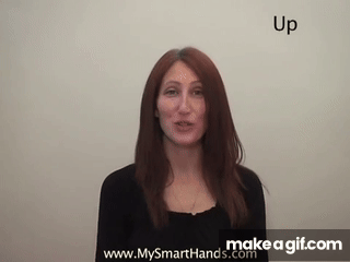 up - ASL sign for up on Make a GIF