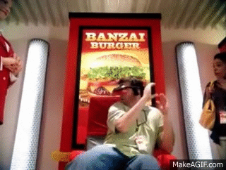 Red Robin Commercial monkey wants my burger on Make a GIF