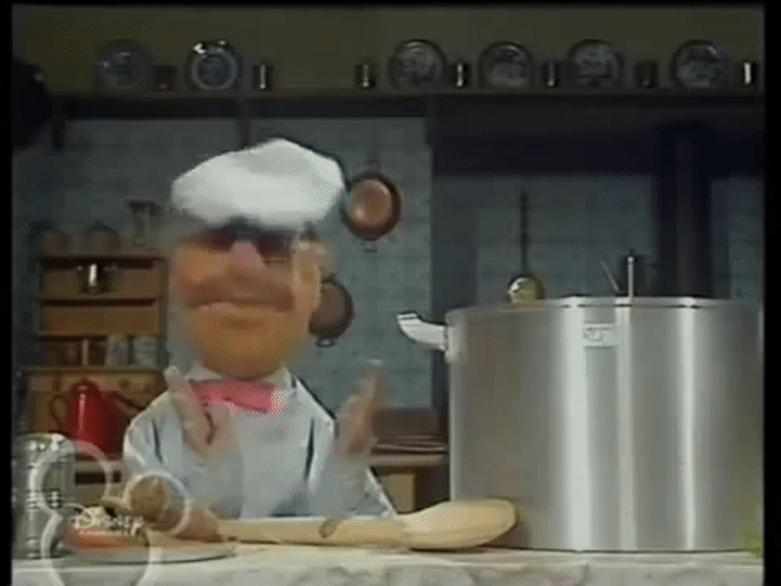chef muppet rubbing hands swedish chef a muppet family christmas. 