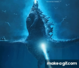 Farting Godzilla Bruh On Make A GIF