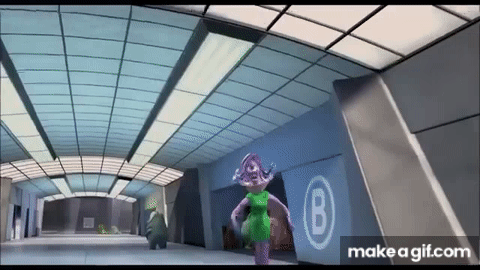 Monsters Inc Celia Gets Mad At Mike Wazowski On Make A GIF