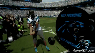 Steph Curry Bangs Keep Pounding Drum at Carolina Panthers ...