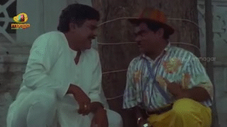 Kota Srinivasa Rao Praising Babu Mohan - Mayalodu Comedy Scenes - Rajendra  Prasad on Make a GIF
