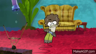 Fish Hooks - Oscar the Fish You're Watching Disney Channel bumper [HD] on  Make a GIF