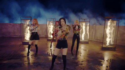 BLACKPINK - '불장난 (PLAYING WITH FIRE)' M/V on Make a GIF