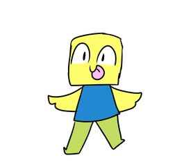 Pixilart - The Roblox Noob gif :D(so "cute" and funny) by  jswoodruff