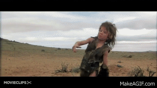 Mad Max 2 - Feral Kid - Boomerang on Make a GIF