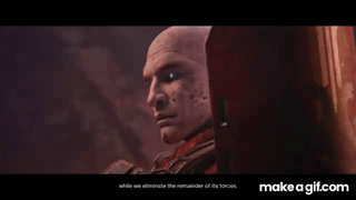 Zavala Gives a Speech The Witness Raid Fight Cinematic Destiny 2 on ...