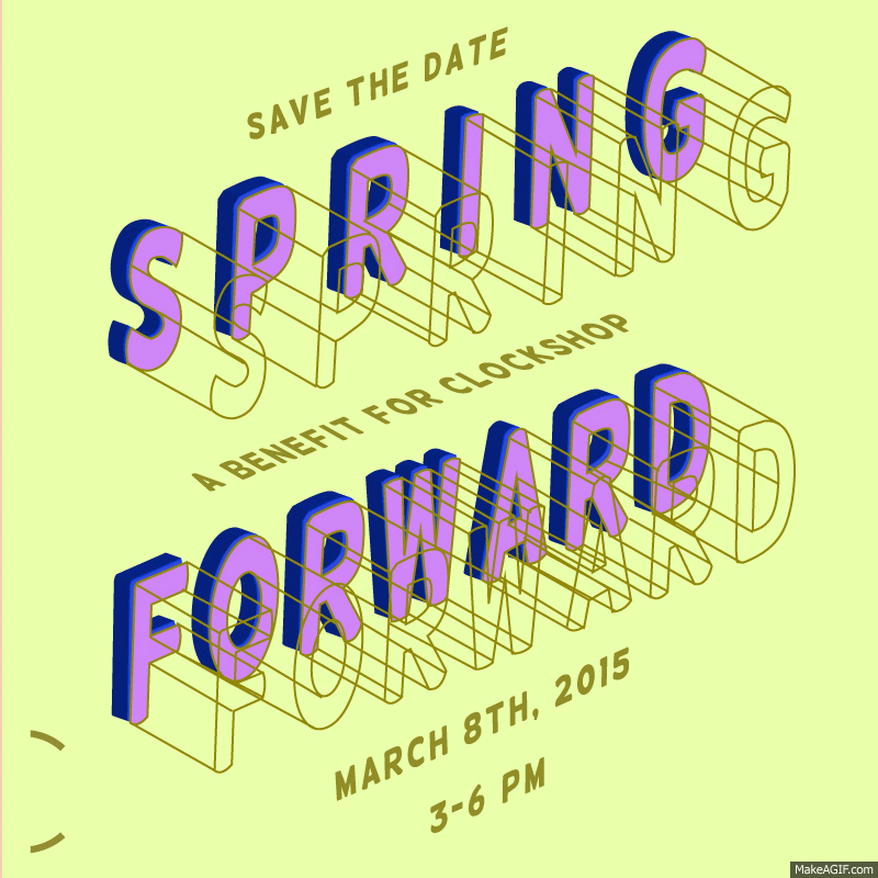 Spring Forward on Make a GIF