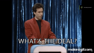 What&rsquo;s the deal with airplane food? on Make a GIF