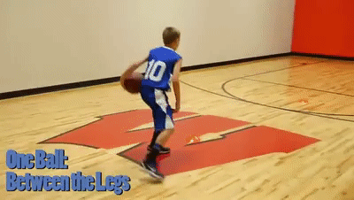 How to Dribble a Basketball Between the Legs (with Pictures)
