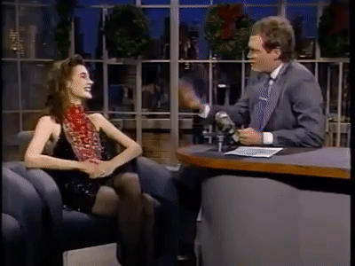 12 15 1988 Letterman Jeff Altman Sean Young Charlie Swaim On Make A Gif