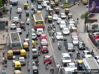 Funny Indian Traffic on Make a GIF