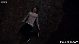 Clara Ravim Clara dies-Doctor Who-Series 9 Ep10-Face the raven on Make a GIF