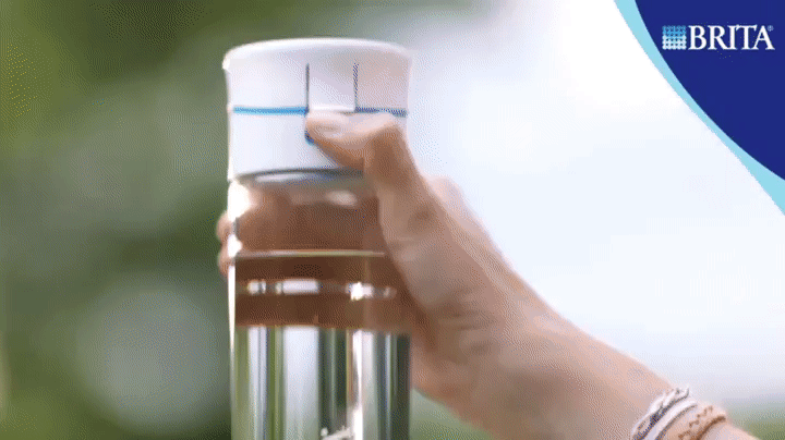 BRITA Fill&Go Water Filter Bottle - Product Video (Australia) on Make a GIF