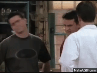 Friends - Joey's New Chair on Make a GIF