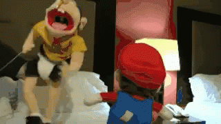 mario plush jeffy
