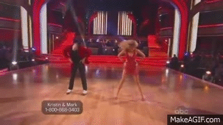 Kristin Cavallari and Mark Ballas Dancing with the Stars - samba on ...