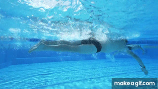 How To Swim With A Pull Buoy  Improve Your Freestyle Swimming on Make a GIF