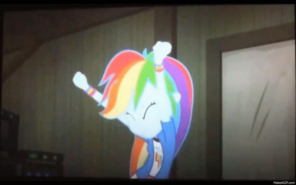 Rainbow Dash Hip Thrust on Make a GIF