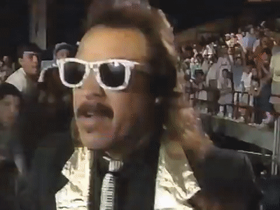 Brother Love Show With Hulk Hogan &amp; Jimmy Hart At Summerslam Fever 1990 on  Make a GIF