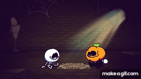 It's spooky month on Make a GIF