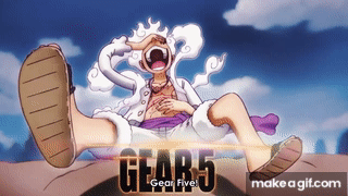One Piece - Luffy Gear 5 Iconic Laugh on Make a GIF