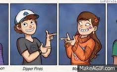 MABEL AND DIPPER'S YEARBOOK HISTORY!!!