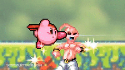 Kirby VS Majin Buu | DEATH BATTLE! on Make a GIF