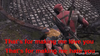 Deadpool The Game - Press X to Bitch Slap Wolverine on Make a GIF