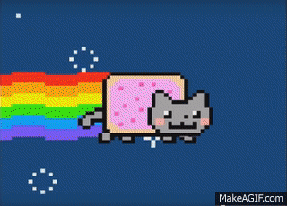 NYAN CAT on Make a GIF