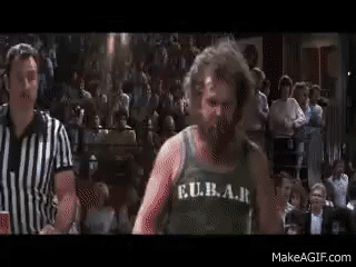 Grizzly Drinks Motor Oil Over The Top on Make a GIF