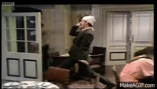 Don't Mention the War! - Fawlty Towers - BBC on Make a GIF