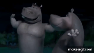 Madagascar: Escape 2 Africa - Melman Meeting Moto Moto on Make a GIF