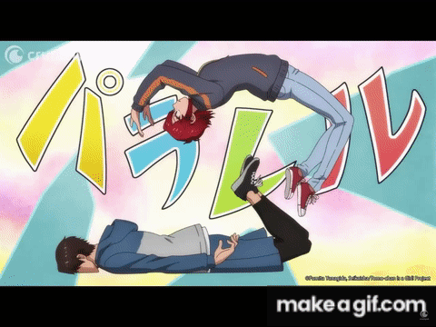 Tomo chan and Jun on Make a GIF