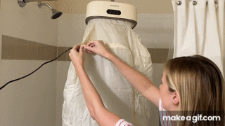 Mojoco Portable Clothes Dryer Review - Perfect for Apartment, RV, and Travel!  on Make a GIF