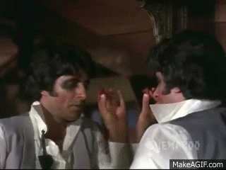 Amar Akbar Anthony - Part 9 Of 17 - Amitabh Bachchan - Vinod Khanna - Hit  Action Movies on Make a GIF