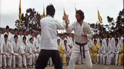 Bruce Lee vs O'hara - Enter the Dragon on Make a GIF