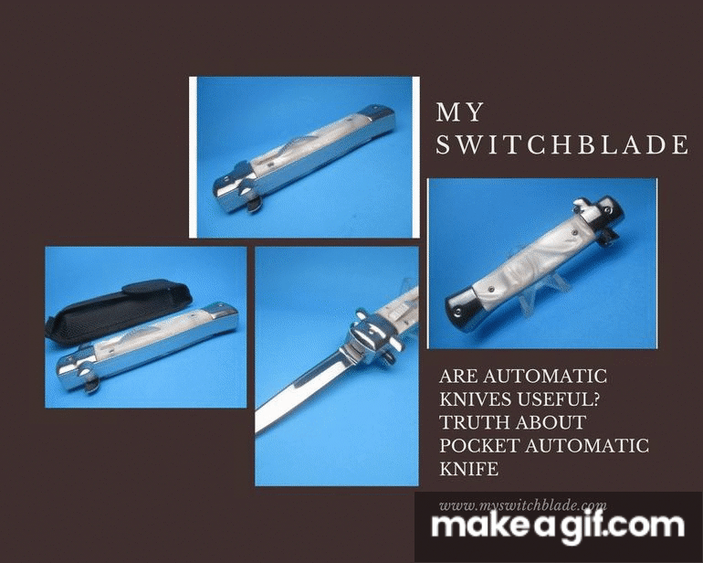 Are Automatic Knives Useful? Truth about Pocket Automatic Knife on Make