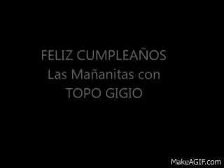 Topo Gigio Feliz Cumpleanos