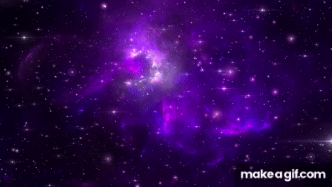Purple Classic Galaxy ~60:00 Minutes Space Wallpaper~ Longest FREE Motion  Background HD 4K 60fps on Make a GIF