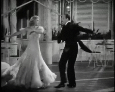 Fred Astaire & Ginger Rogers - Night And Day, The Gay Divorcee, 1934 on  Make a GIF