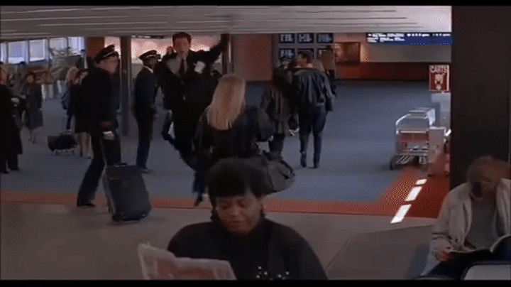 Dumb & Dumber: I'm the Limo Driver - Catching the Airplane on Make a GIF