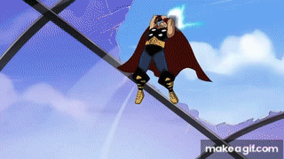 Thor - Fight & Power Compilation (Animated) [HD] on Make a GIF