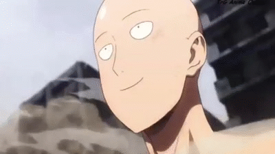 Image result for one punch man gif funny