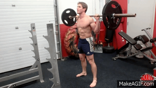 How To: Deep Barbell Back Squat on Make a GIF