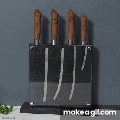 Knife & Knife Set on Make a GIF