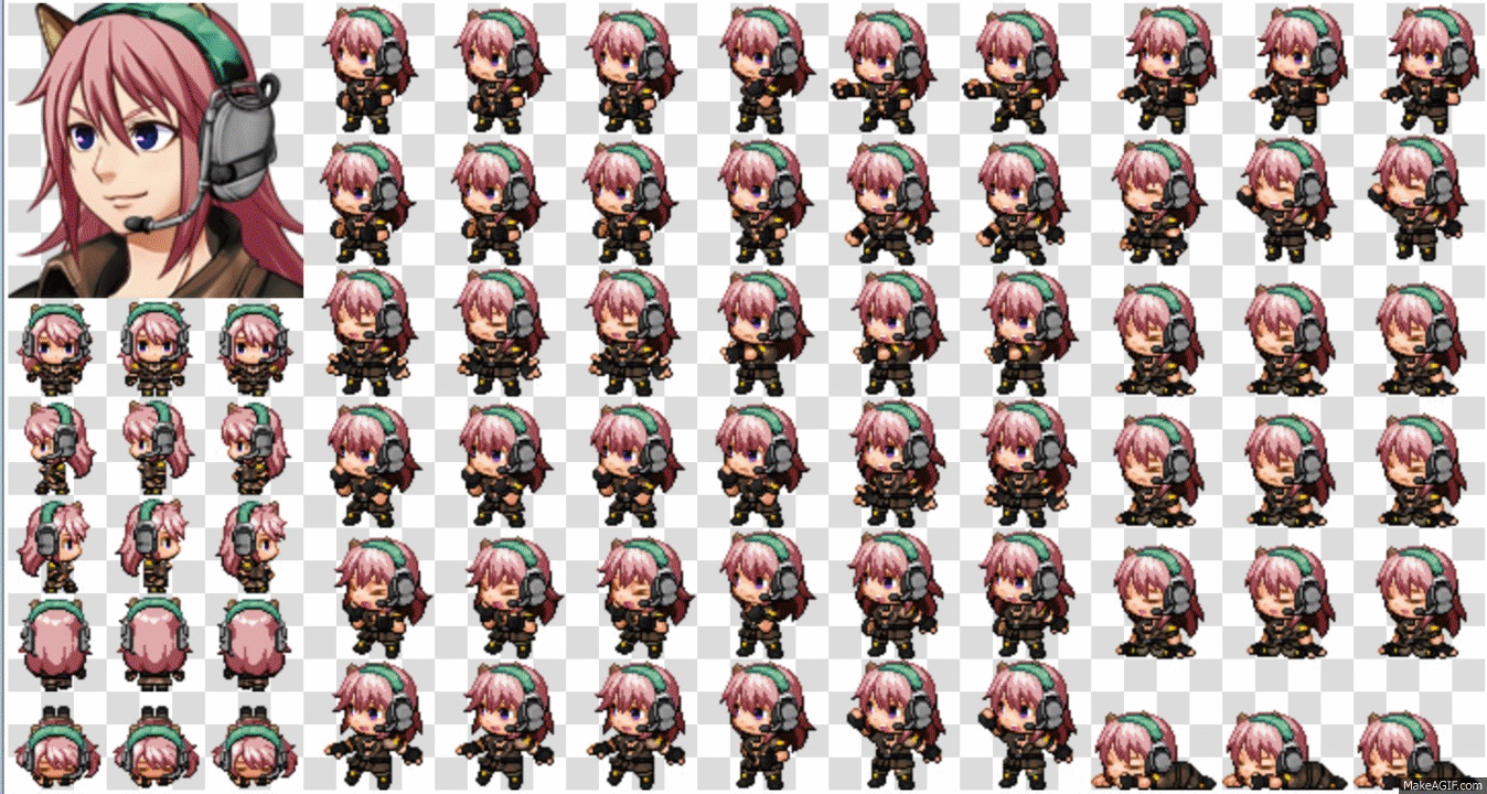 RPG Maker Randomize Characters on Make a GIF
