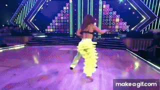 Whitney Leavitt’s TikTok Night Samba | Dancing with the Stars on Make a GIF