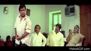 Pedarayudu Movie || Hilarious Comedy Scene Babu Mohan & Brahmanandam on  Make a GIF
